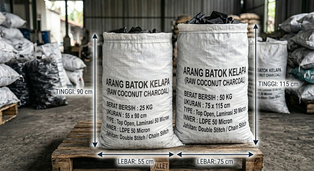 Karung UN 1361 Makassar