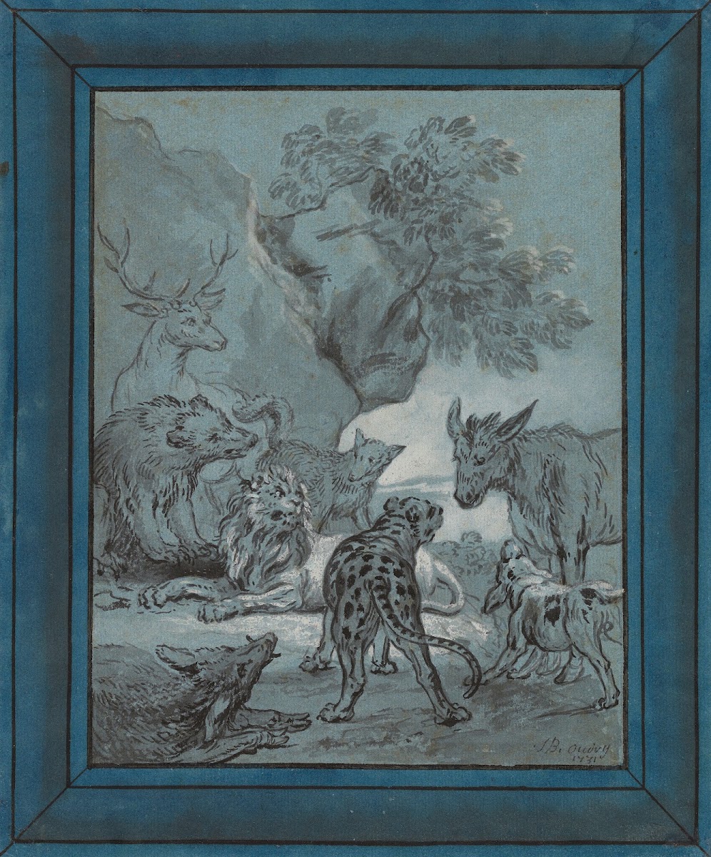 The Plague stricken Animals 1731