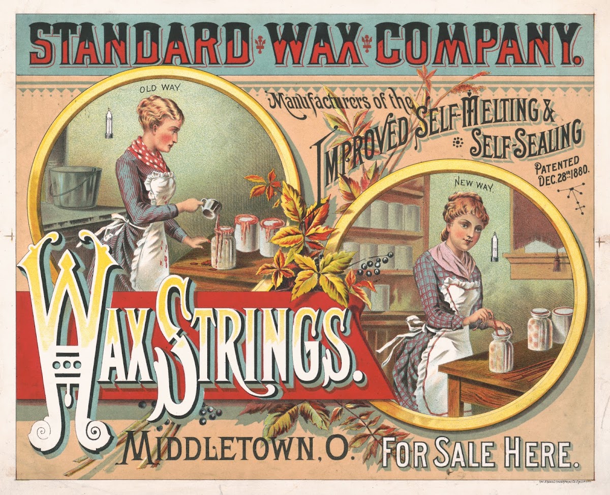 Standard wax company wax strings
