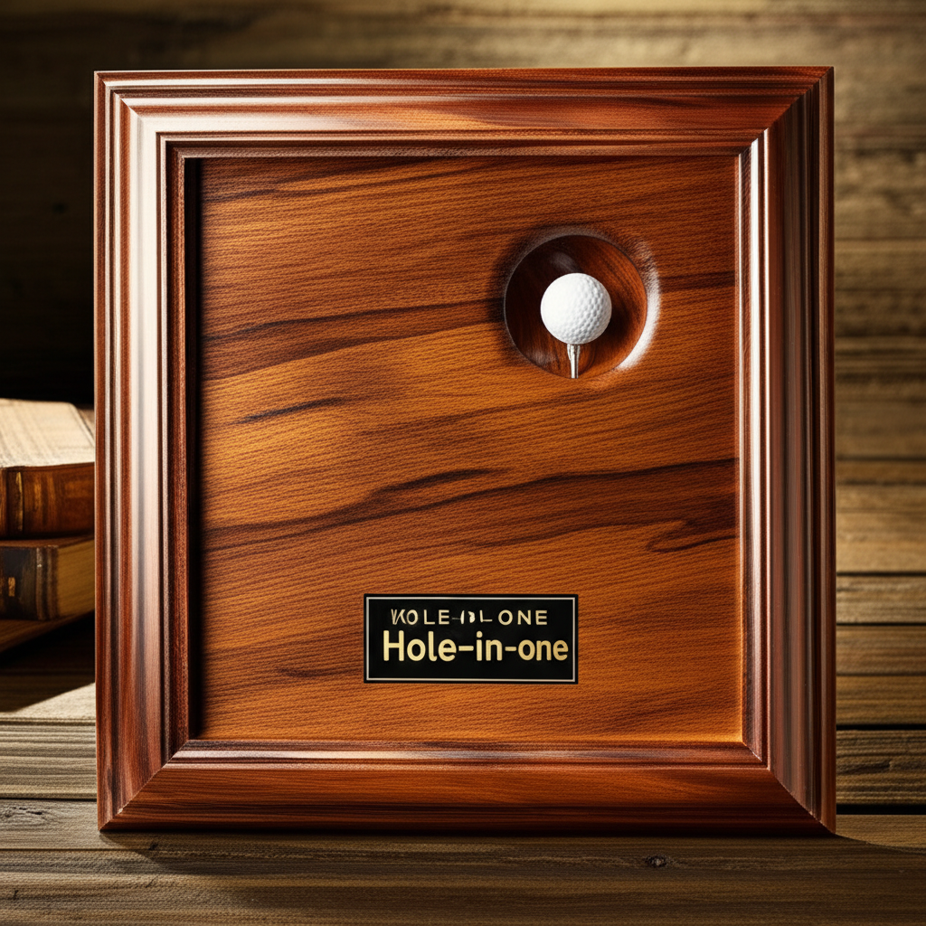 홀인원기념패, 어디서 어떻게 주문할까?