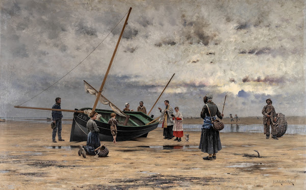Blessing of a Fishing Boat 1881