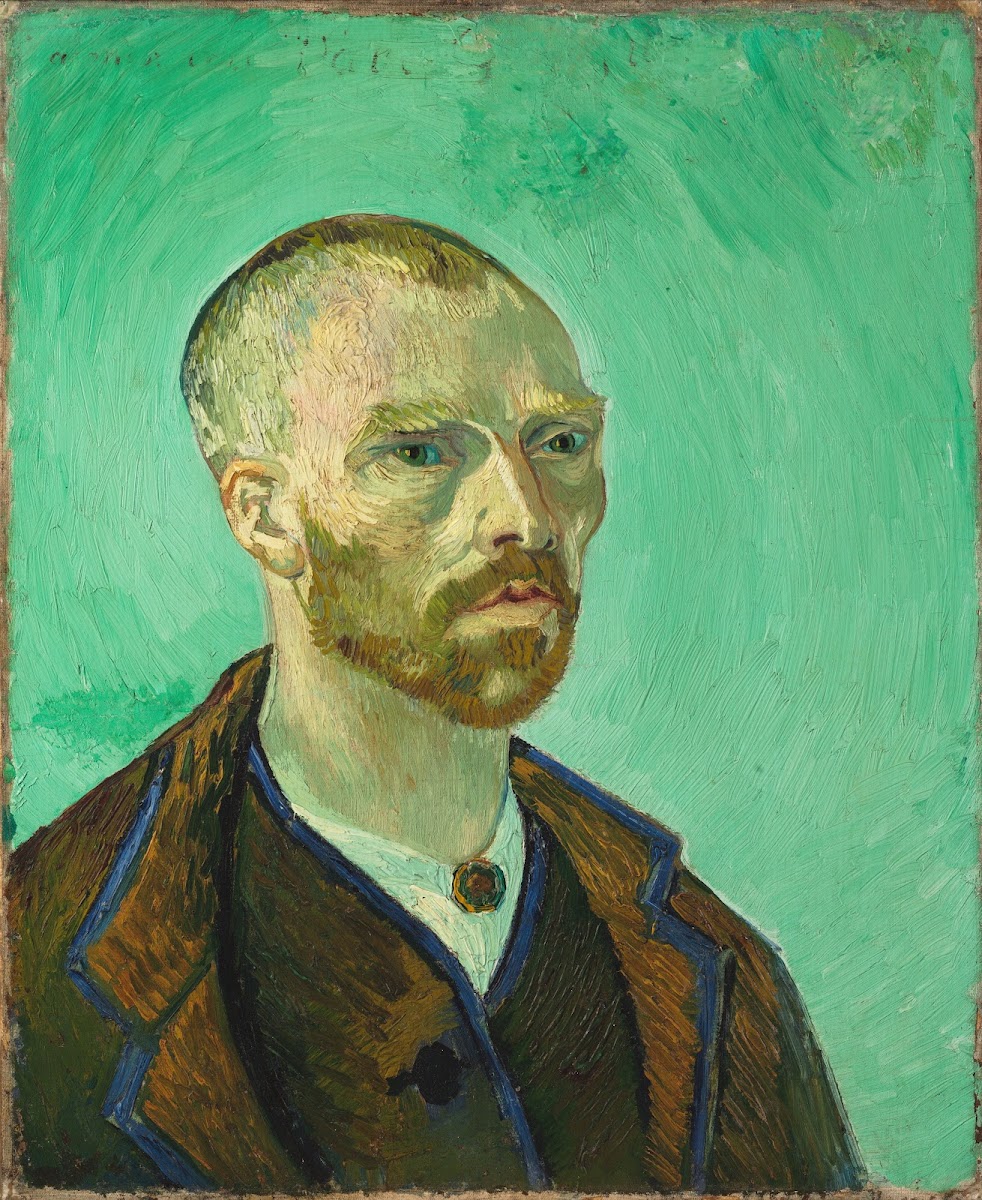 Self Portrait dedicated to Paul Gauguin 1888
