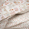 Bedding set for a baby crib 5 el Twins Via (poplin) Swallows