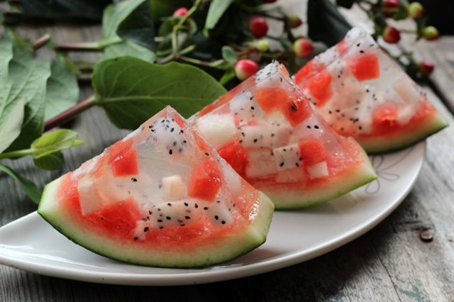 Thạch Trái Cây Dưa Hấu
