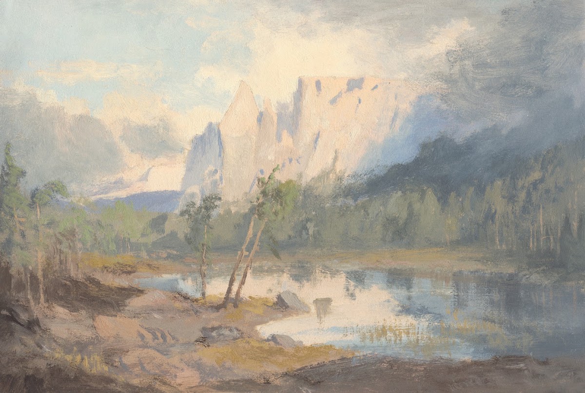 Lake Walfzgruben bei Oberbatzen 1850