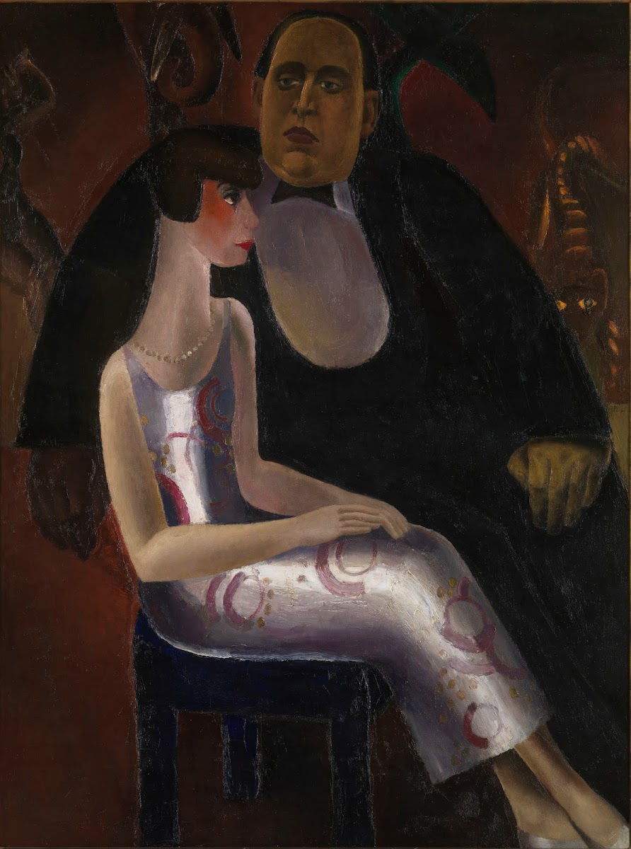 Paul Gustave van Hecke and his Wife Norine De Schrijver 1923