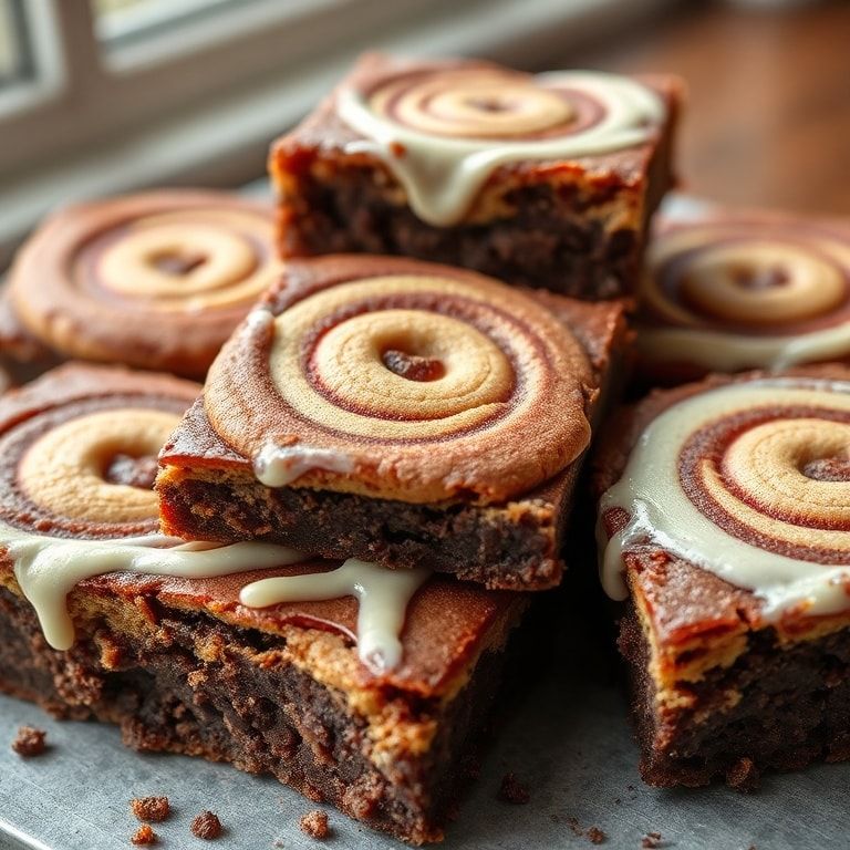 Valentine Brookies (Fudgy Brownie & Sugar Cookie Swirl) – Easy Homemade Treat