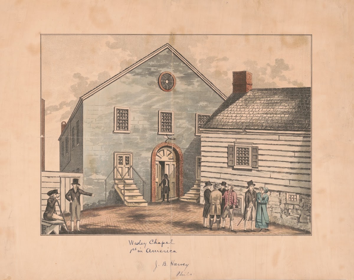 Wesley Chapel 1st in America 1892