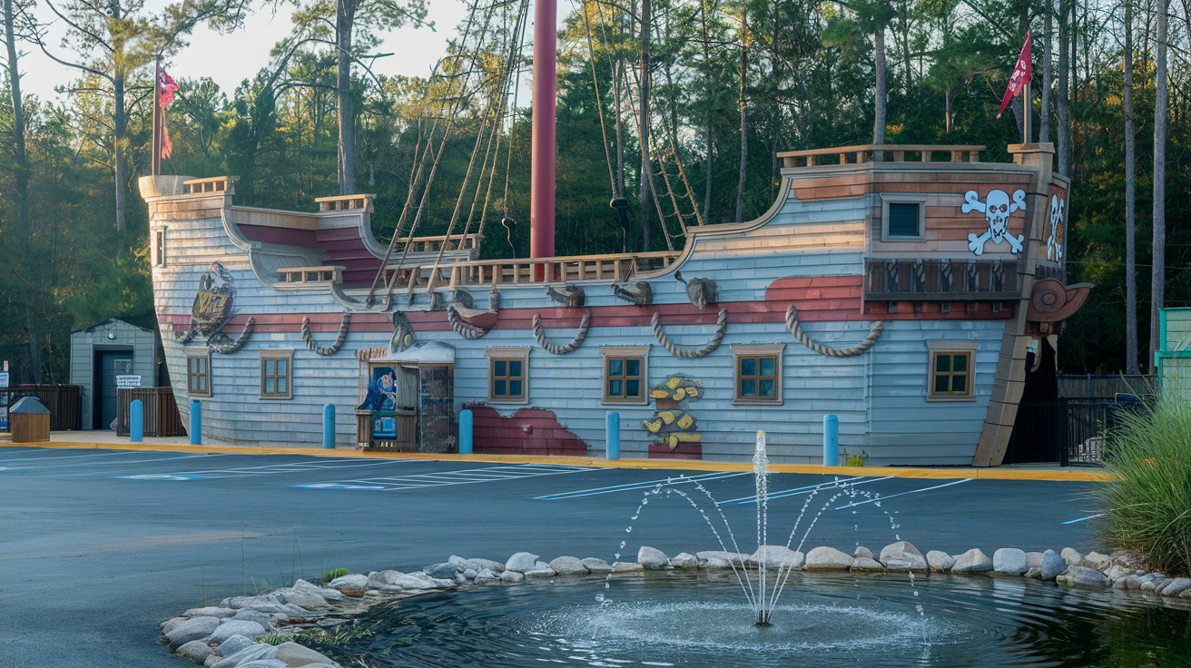 How Far Is Pirates Voyage from Myrtle Beach?