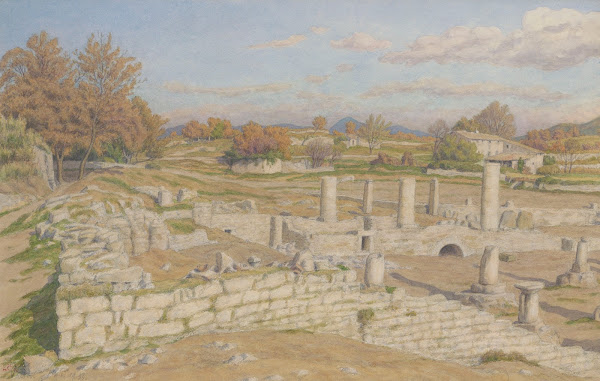 Vaison les ruines romaines de Vaison 1933