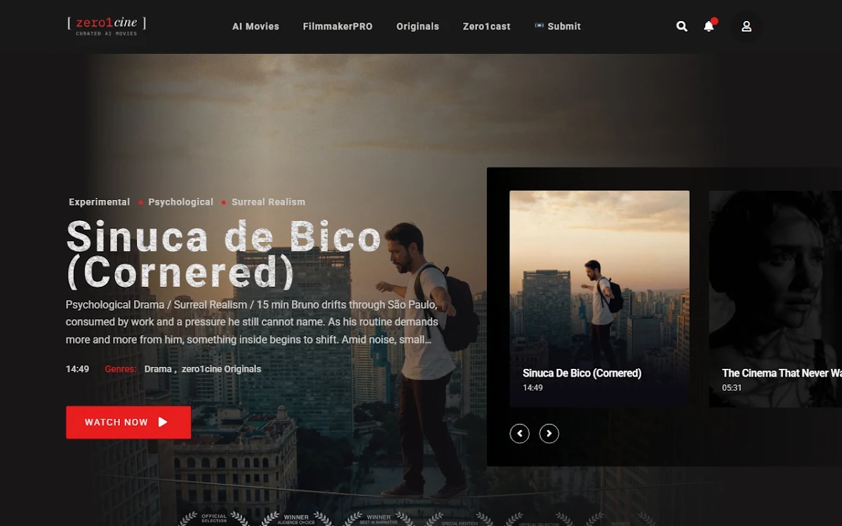 Captura de FilmmakerPRO