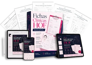 Mockup do kit +50 Documentos Essenciais HOF