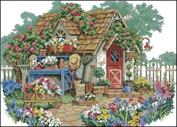 DIMENSIONS00284 Gardener's Haven