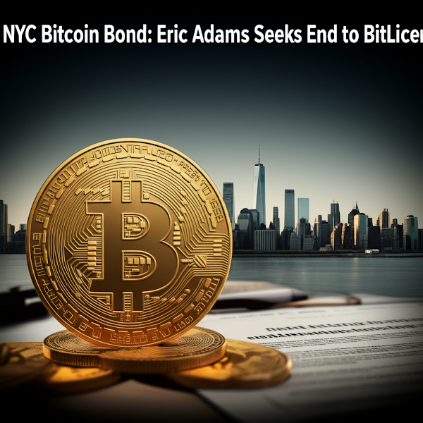 NYC Bitcoin Bond: Eric Adams Seeks End to BitLicense