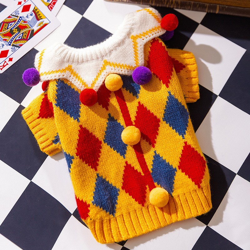 Festlicher Hoodie für Hunde und Katzen mit Motiv