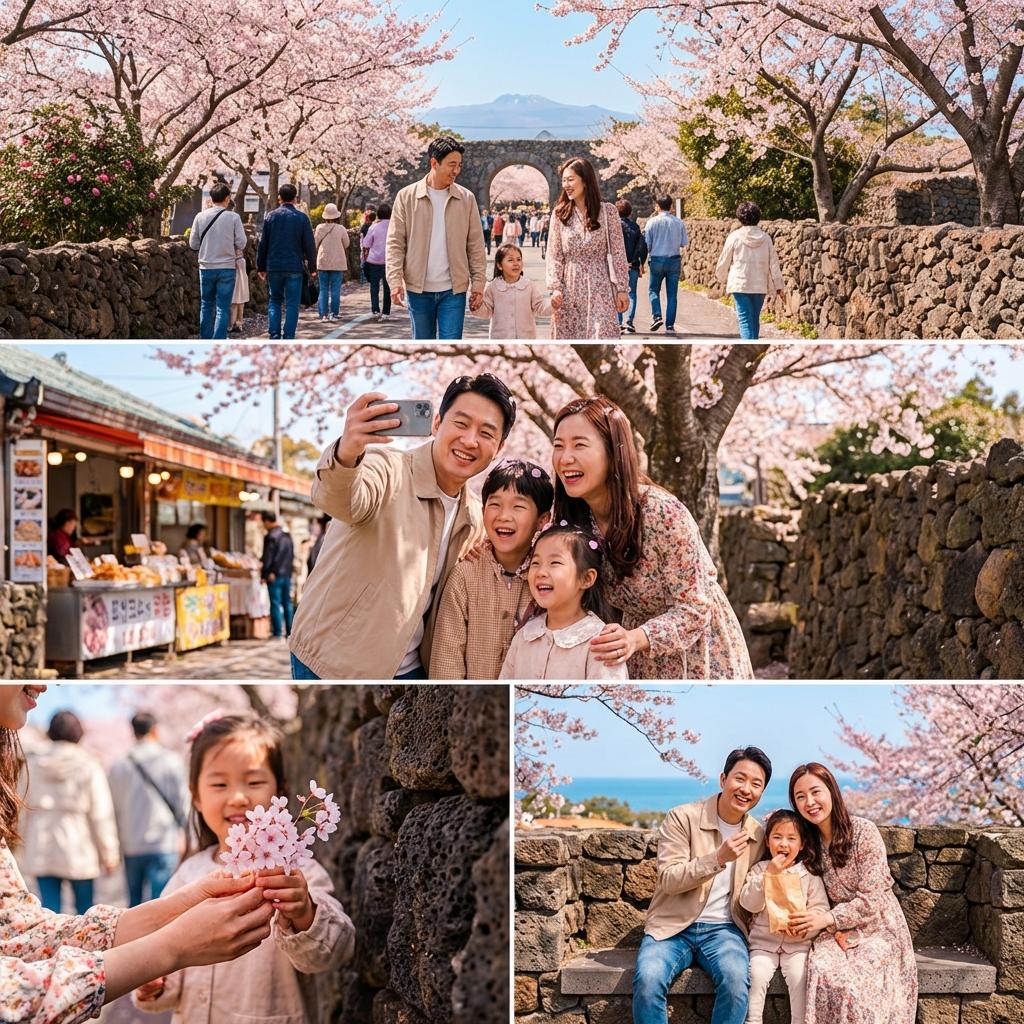 아는 사람만 아는 제주 벚꽃 비밀 스팟 TOP 3: 인파 없이 즐기는 방법