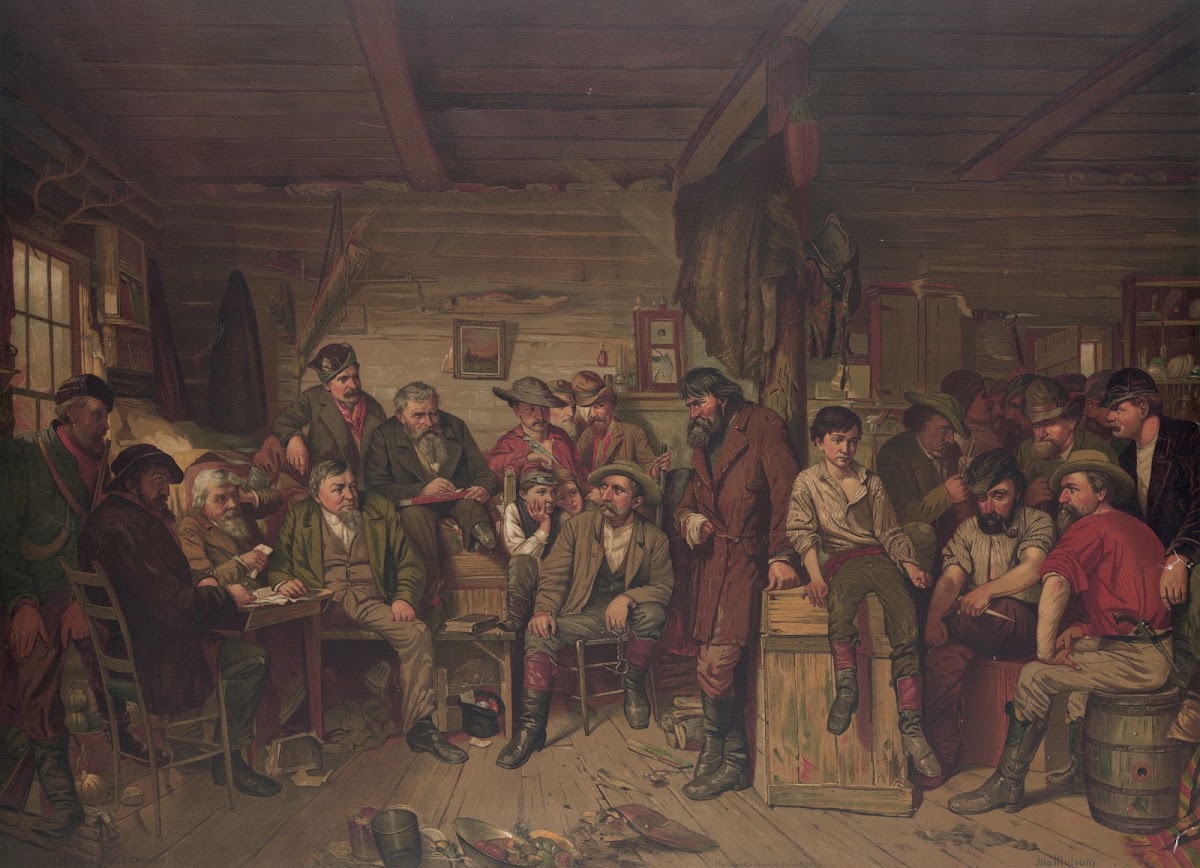 The trial of a horse thief 1877