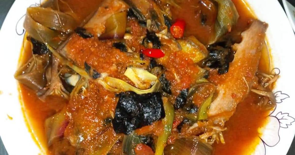 Bắp chuối sốt cà chua