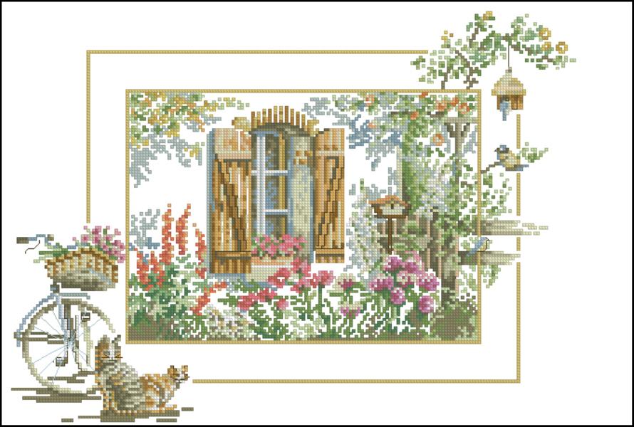 CMP 320177 Flower Window