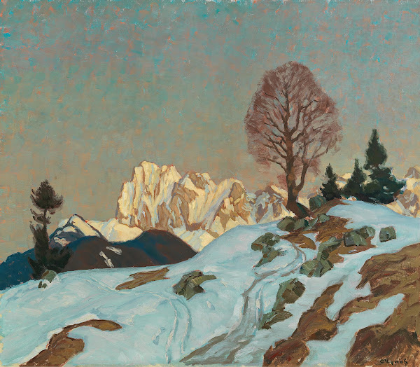 Nachtleuchten am Karwendel
