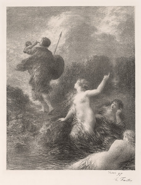 Goetterdaemmerung Siegfried et les filles 1897