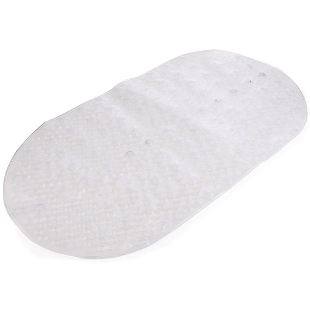 Tapete ovalado para regadera de plástico Zonana™ color transparente