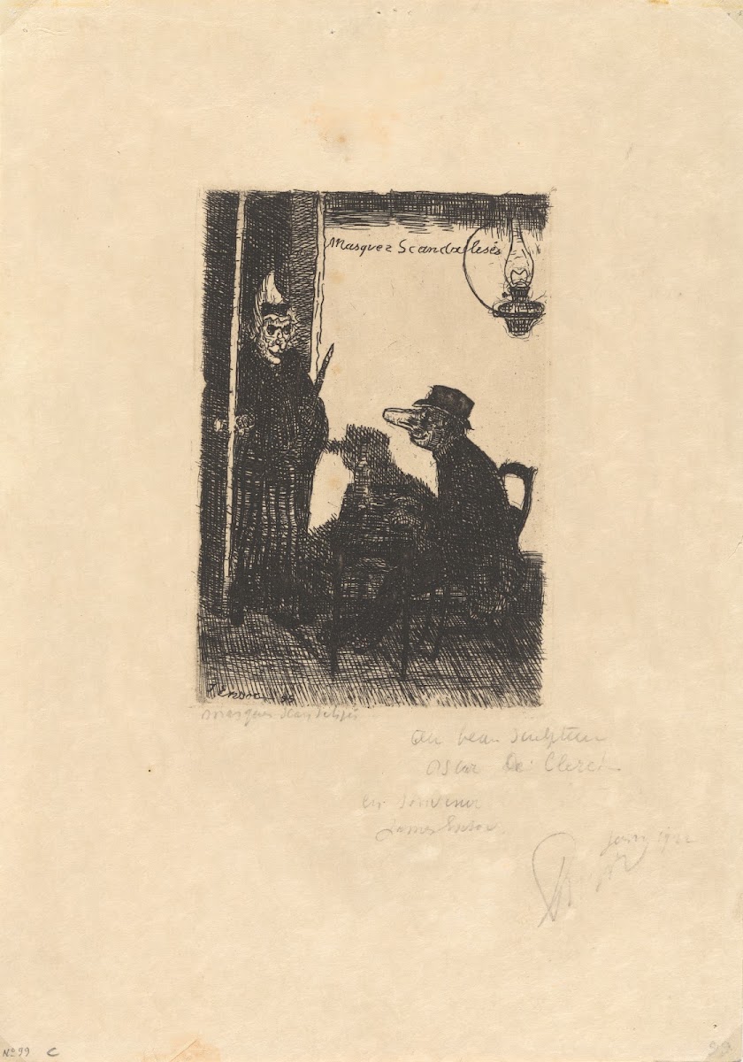 Masques scandalisés 1895