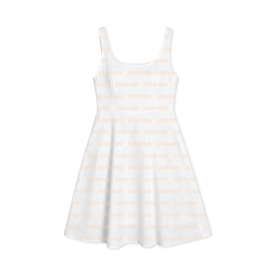 AOP slingback vest dress