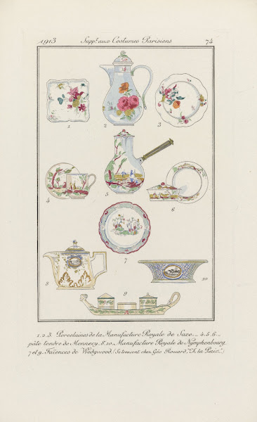 Porcelaines de la Manufacture Royale de Saxe 1913