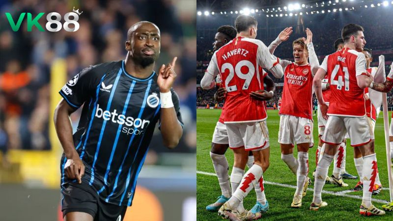 Lịch sử đối đầu Club Brugge vs Arsenal