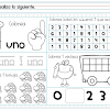 Cuaderno para aprender los numeros del 1 al 20