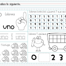 Cuadernillo: Cuaderno para aprender los numeros del 1 al 20
