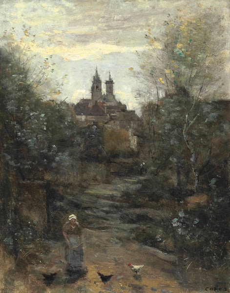 Semur Le Chemin De Léglise circa 1855 1860