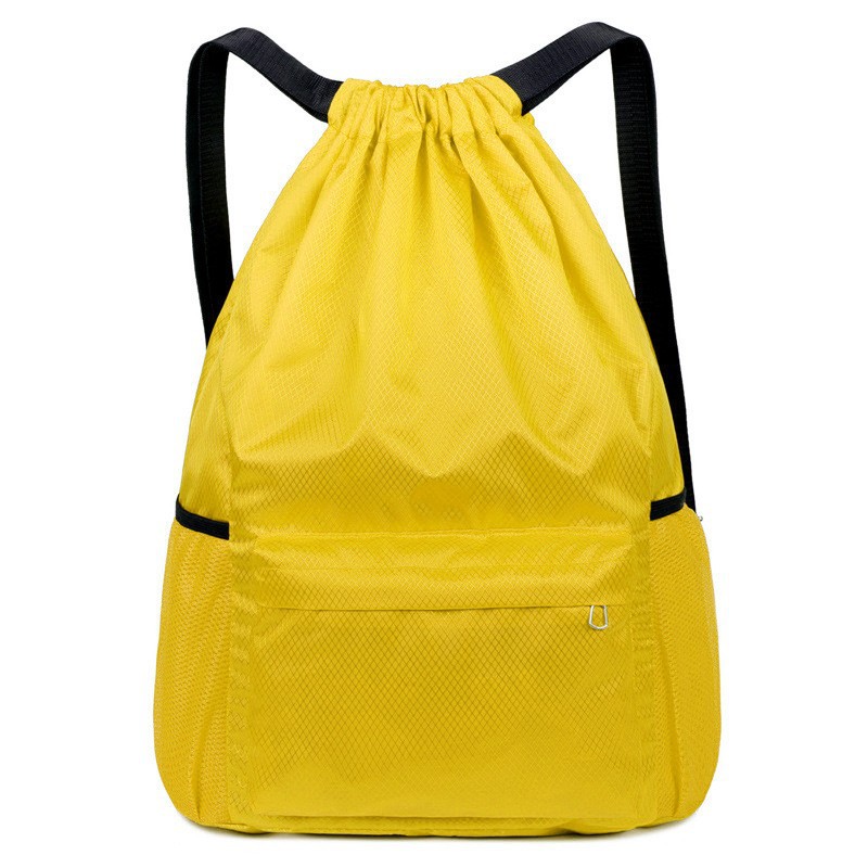Sporty drawstring backpack, 20 L, waterproof