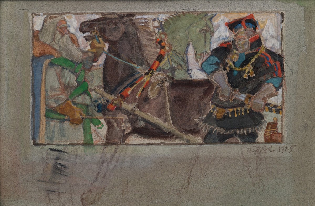 The Great Kalevala Poem III sketch 1925