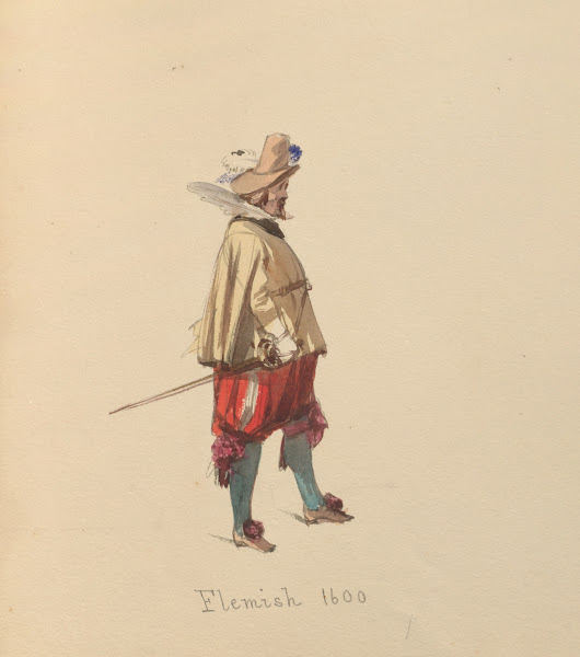 Sketches of costume Pl005 1842