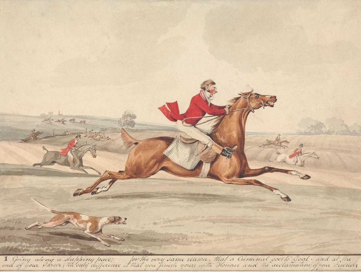 Qualified Horses and Unqualified Riders Going Along a Slapping Pace