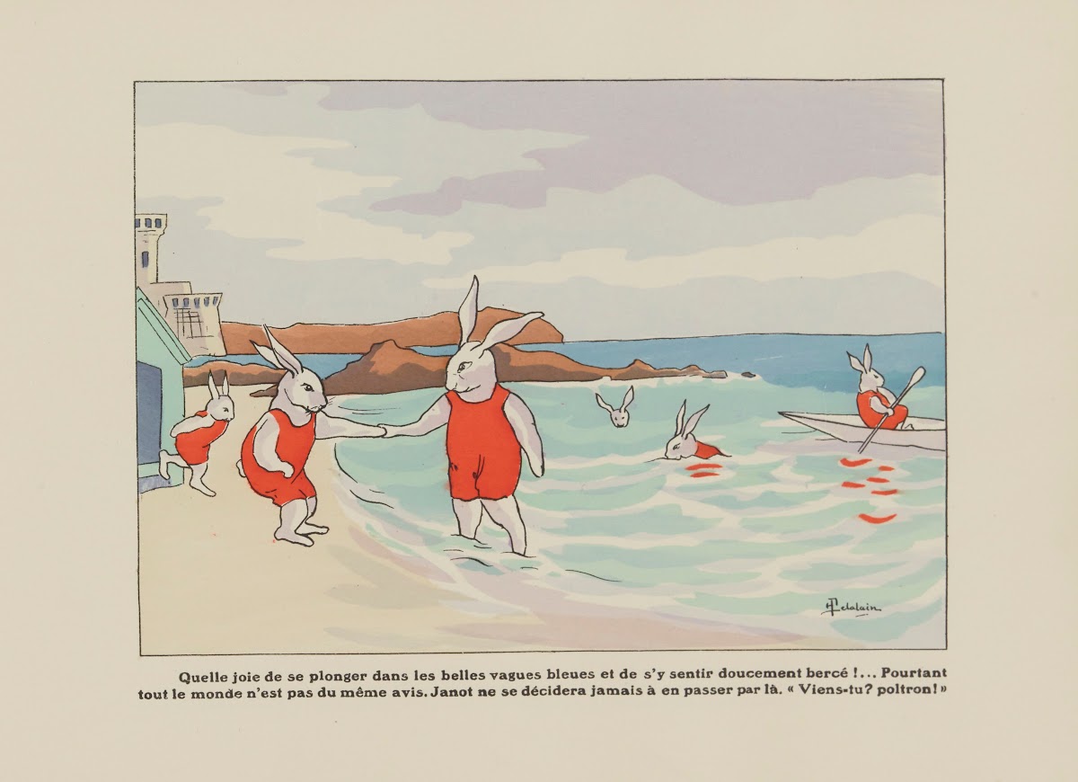 Histoire de six petits lapins Pl11 1918