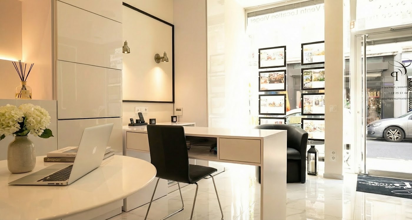 Agence immobilière Champ de Mars, Paris, aménagement MMDESIGN — 2
