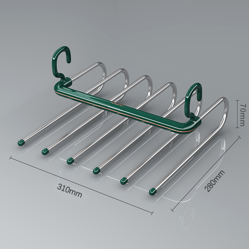 Foldable Stainless Steel Pants Rack