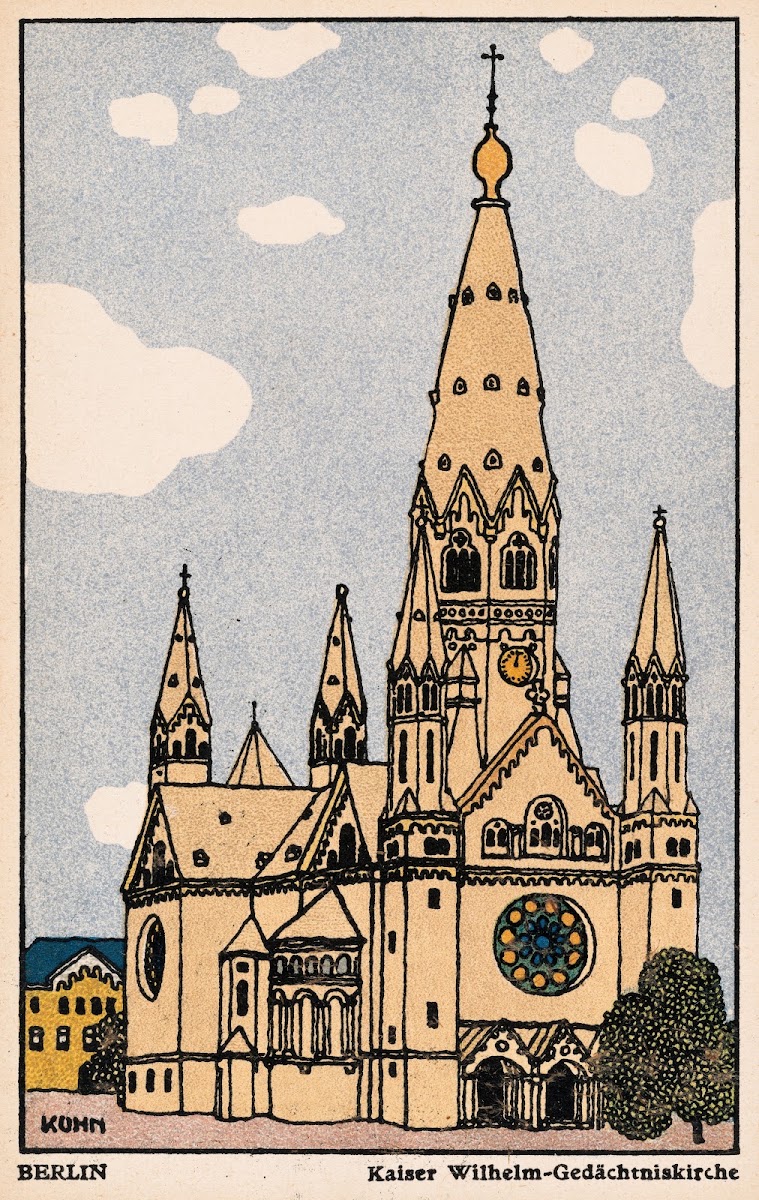 Nr 441 Berlin Kaiser Wilhelm Gedächtniskirche 1911