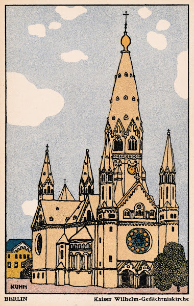 Nr 441 Berlin Kaiser Wilhelm Gedächtniskirche 1911