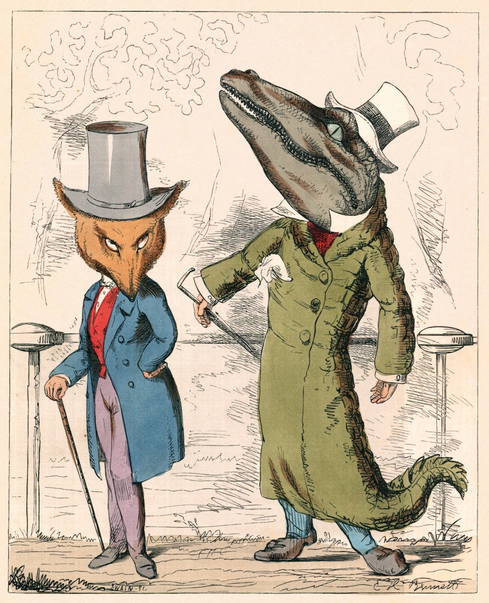 The Fox And The Crocodile 1857
