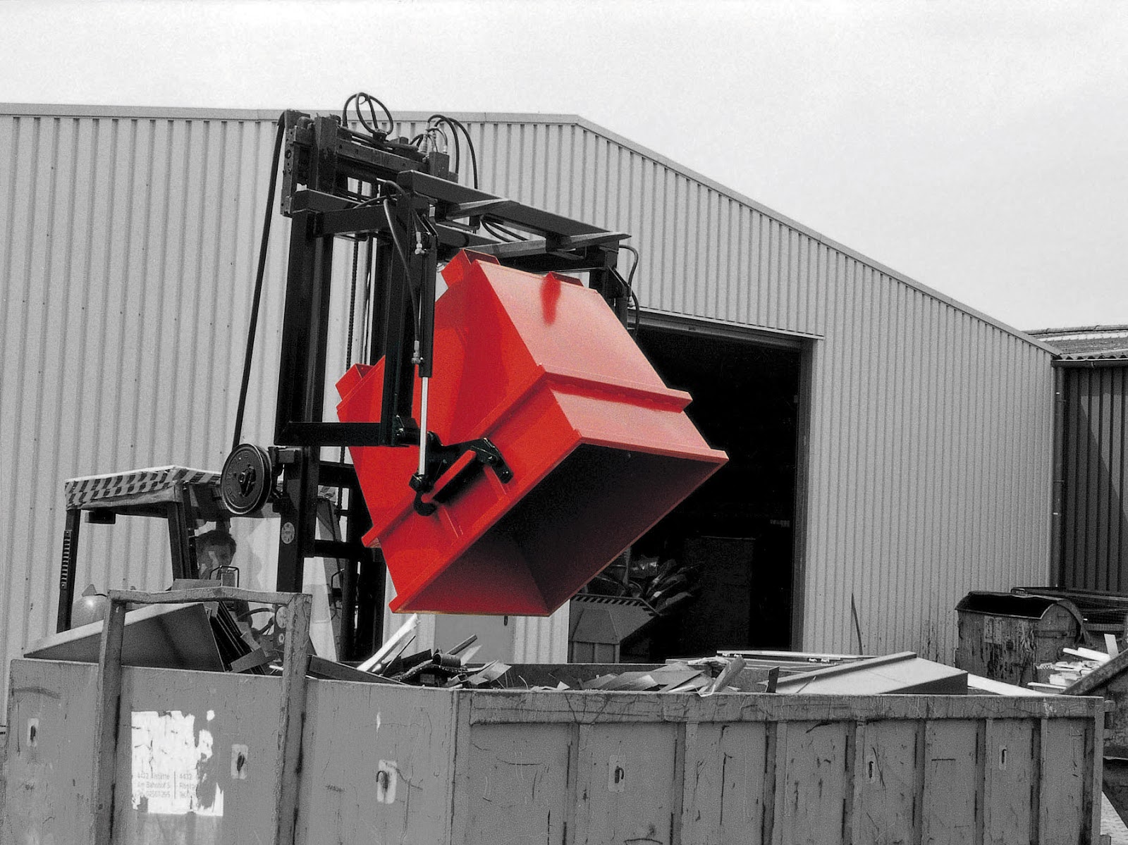 Traverse voor universele-container&nbsp;UCT, gelakt, Zwartgrijs