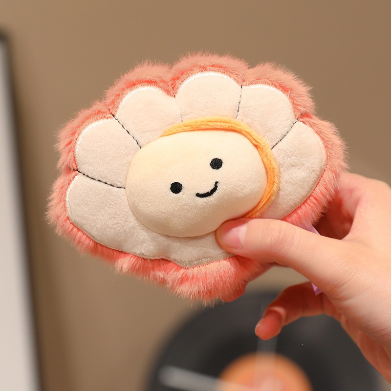 Plush marine animals, 12–16 cm, short pile