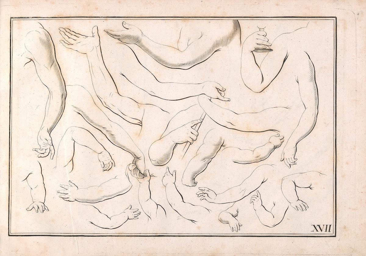 Zeichenbuch fur Kunstler und Liebhaber der freyen Handzeichnung Pl17 1781