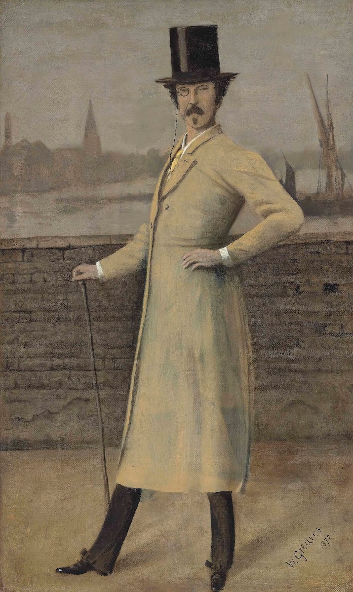 Portrait of James McNeill Whistler 1872
