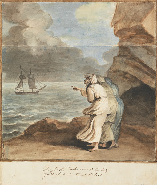 The Three Witches from Macbeth Though the Bark Cannot be Lost ca 1781