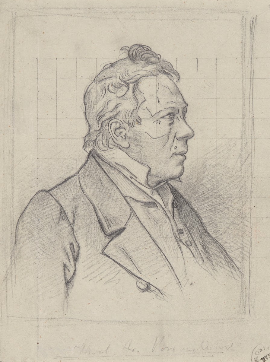 Studium portretowe mężczyzny 1860 1867