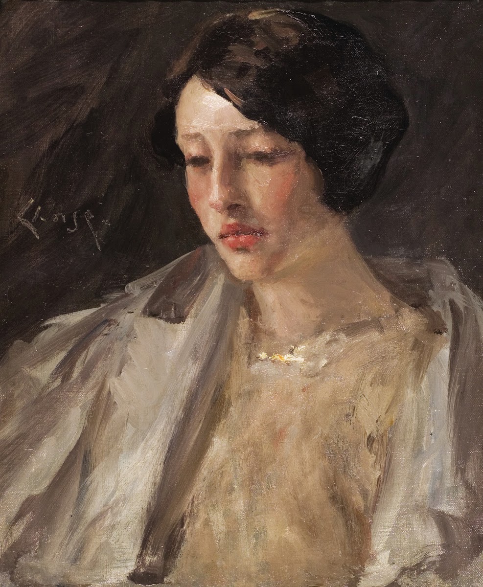 Portrait of Esther M Groome circa 1912